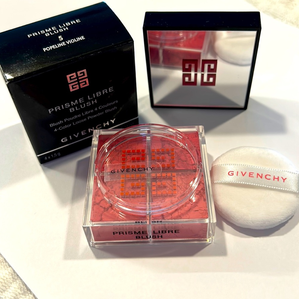 NWT Givenchy Prisme Libre BLUSH Popeline Violine Pink